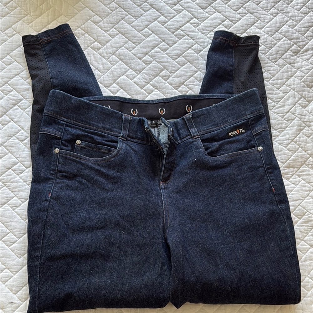 Kerrits Denim Breeches L